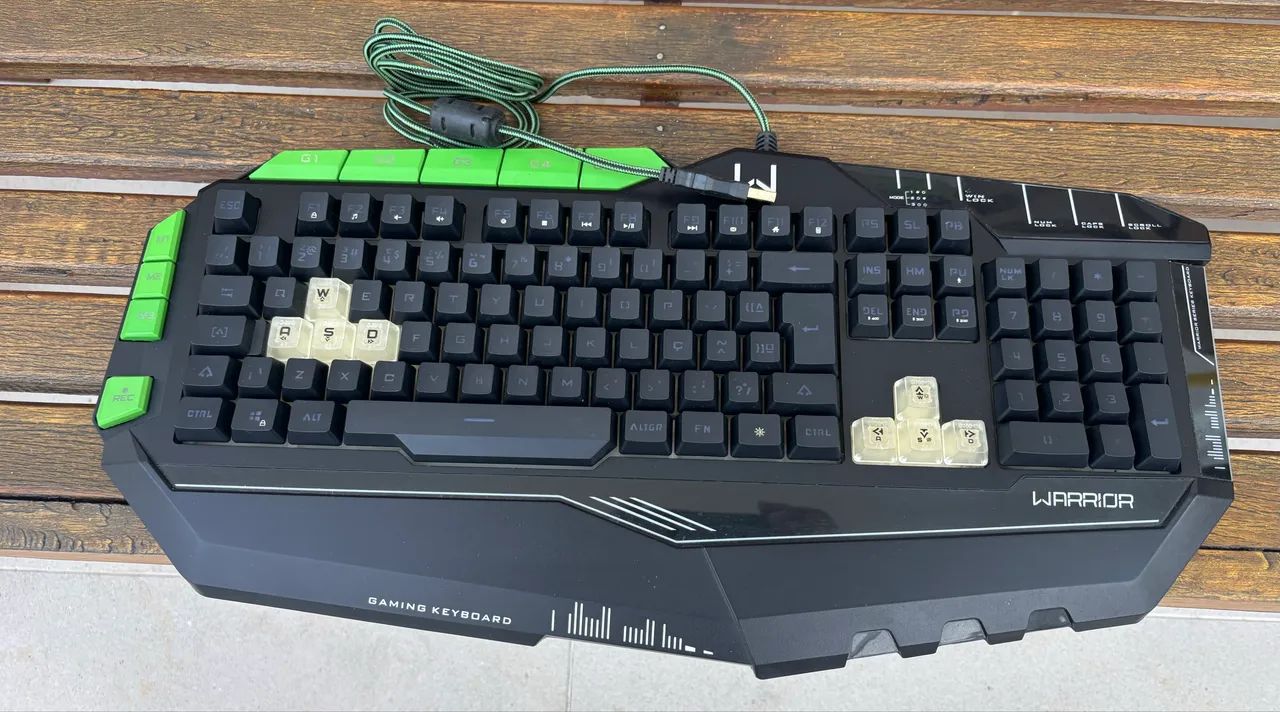 Teclado Warrior TC 199 multilaser  - Foto 3