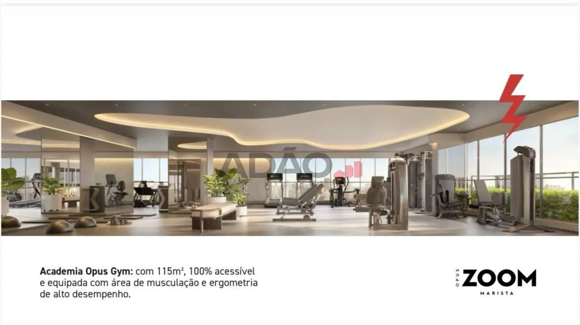 Ágio Opus Zoom Marista Apartamento com 1 Quarto(s) e 1 banheiro(s) à Venda, 36.22 por R$ 4 - Foto 8