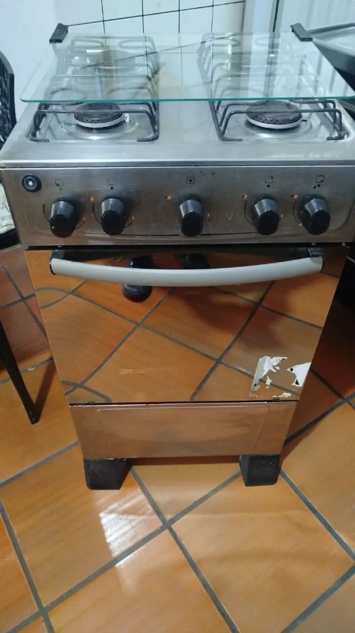 Fogão Atlas Aço inox 