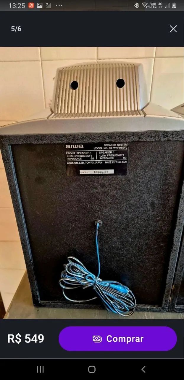 CAIXAS AIWA F-959 - Foto 5