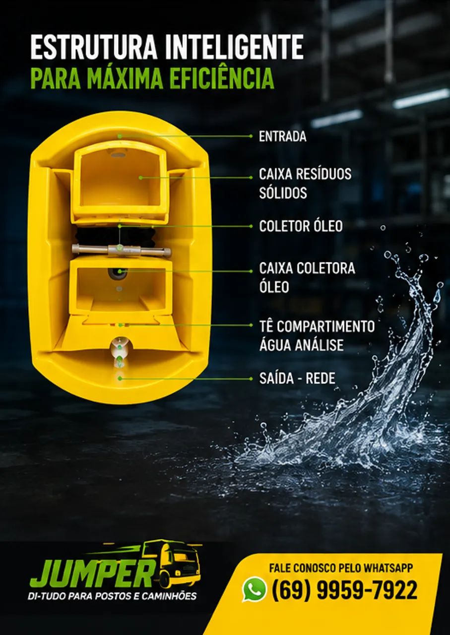Caixa Separadora agua e oleo ambiental  - Foto 3
