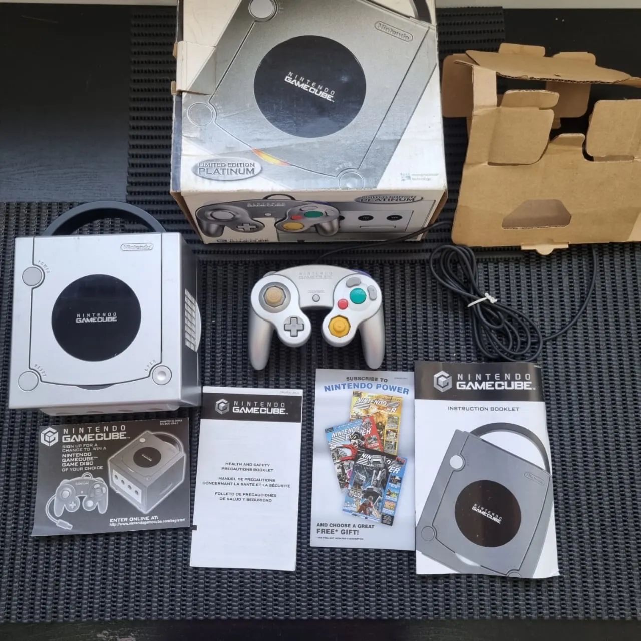 Nintendo game cube Prata na caixa - Foto 3