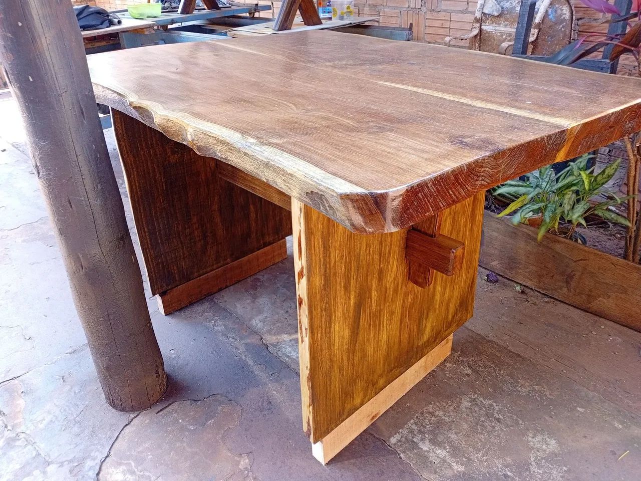 Mesa prancha de ipê rocho  - Foto 2