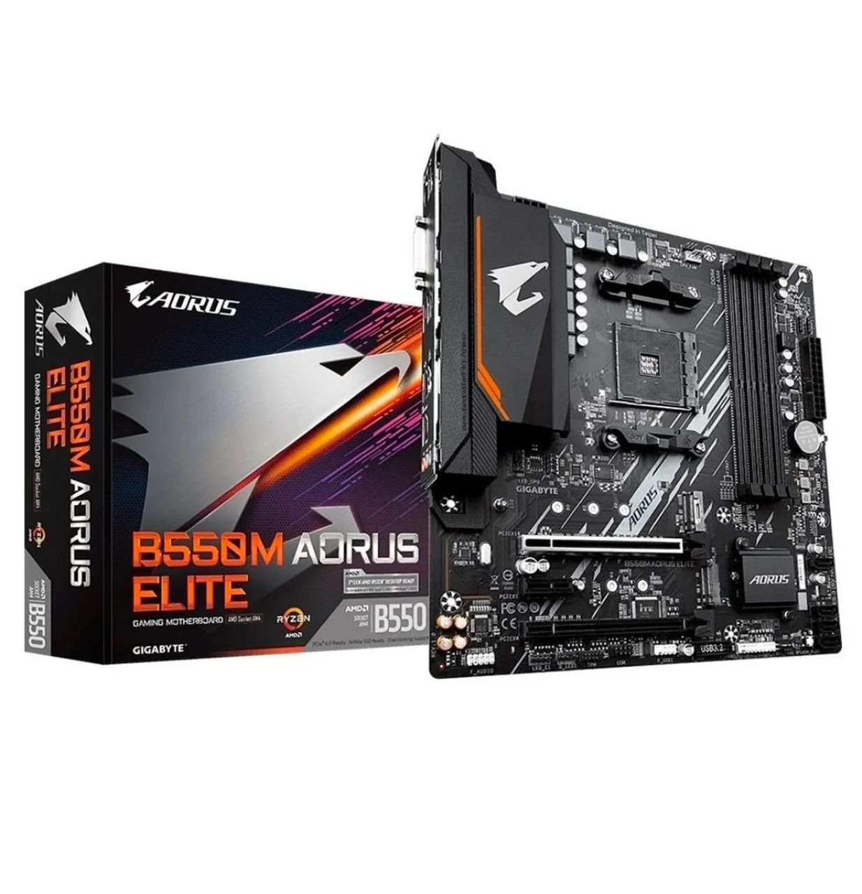 B550m Aorus Elite [Nova] - Foto 2