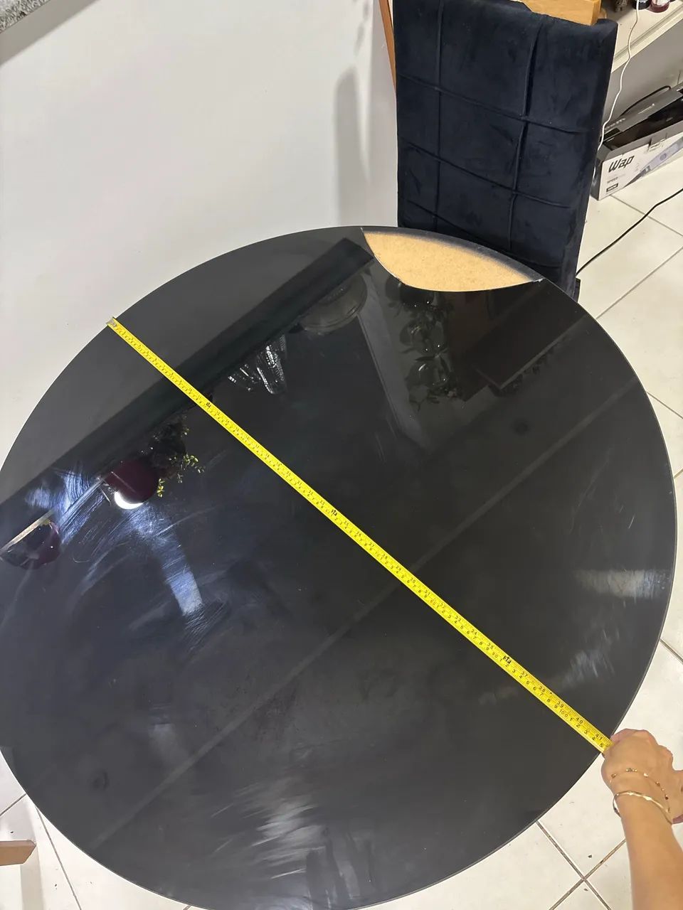 OPORTUNIDADE - MESA DE JANTAR MODERNA  - Foto 5