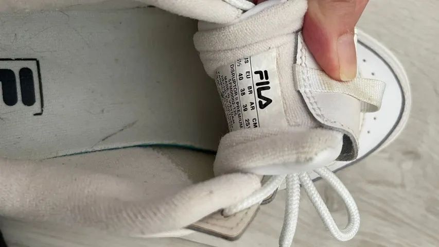 Tênis Fila Branco tamanho 38 - Foto 2