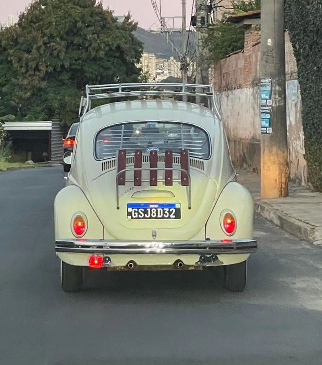 Fusca 1971 - 1300cc - Placa Preta  - Foto 3