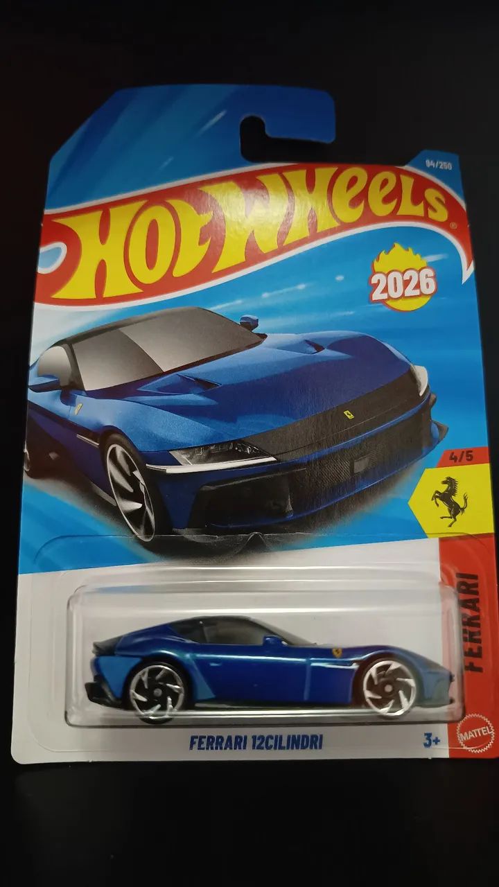 Hotwheels Ferrari 12 Cilindri azul - Brinquedos e Jogos - Jardim