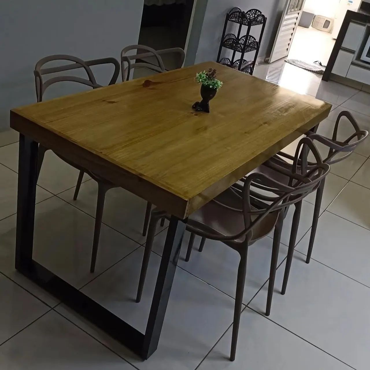 Mesa de Jantar Industrial  - Foto 3