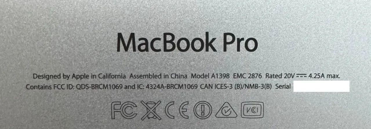Macbook Pro Retina 15 2014 A1398 250gb - Foto 4