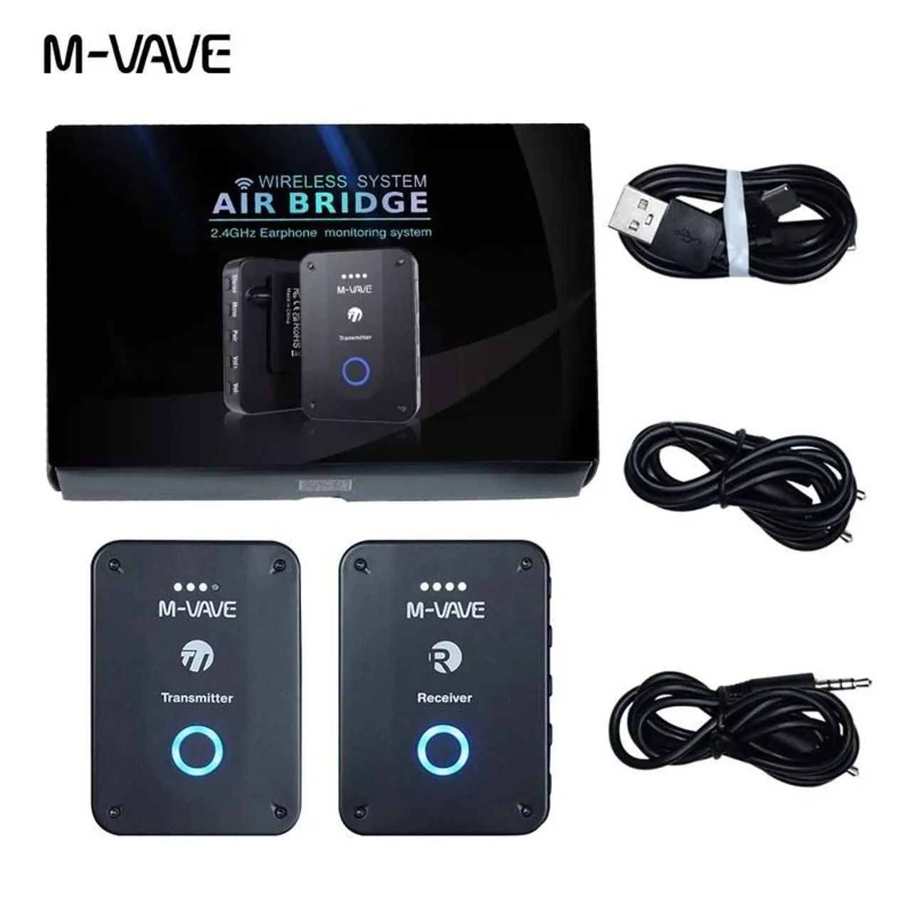 Kit Mvave Transmissor e receptor sem fio - tenho 2 modelos disponíveis  - Foto 2