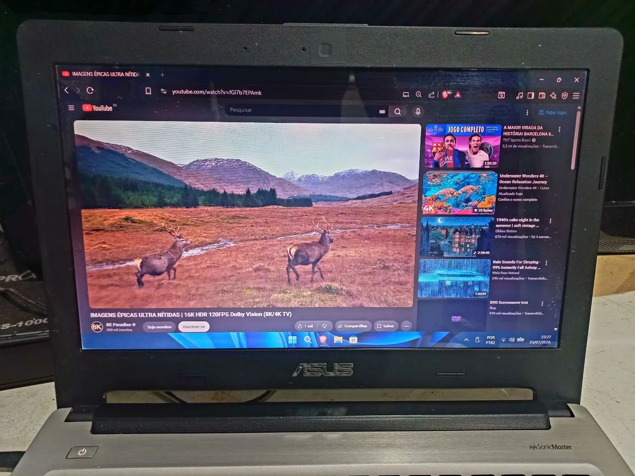 Notebook ASUS 14" Core I7-3517U 3.00GHZ 6gb RAM HD 500gb LED - Foto 4
