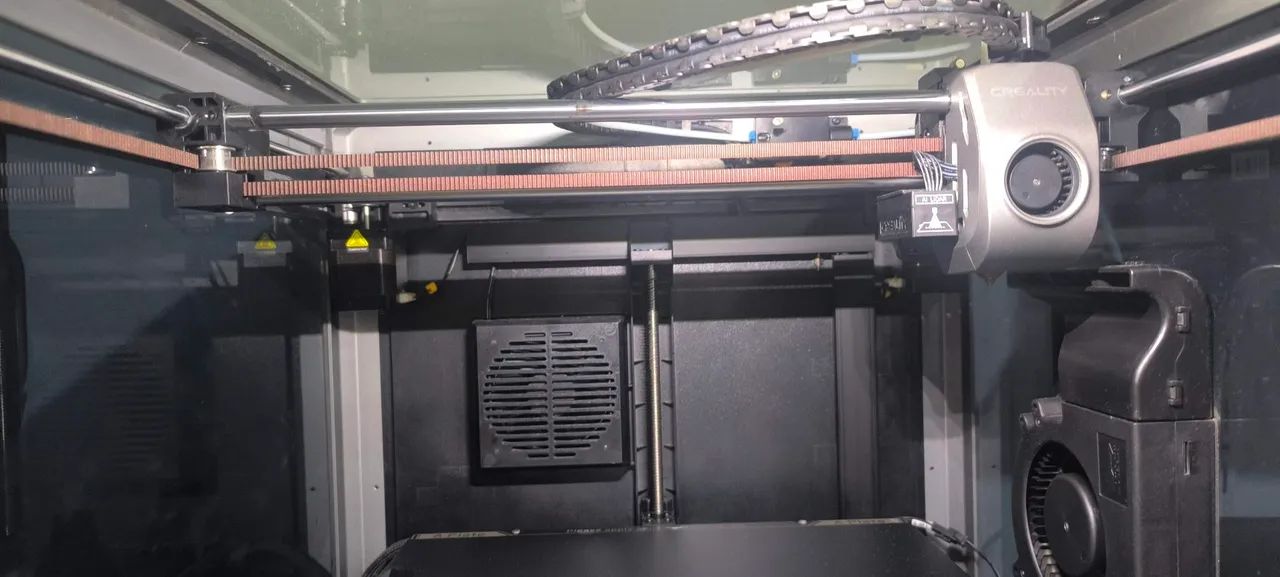 Creality K1 Max + 7kg de Flamento + Microrrertifica +  Inserts - impressora 3D - Foto 4