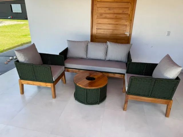 CONJUNTO DE SOFÁ BELGA - Foto 2