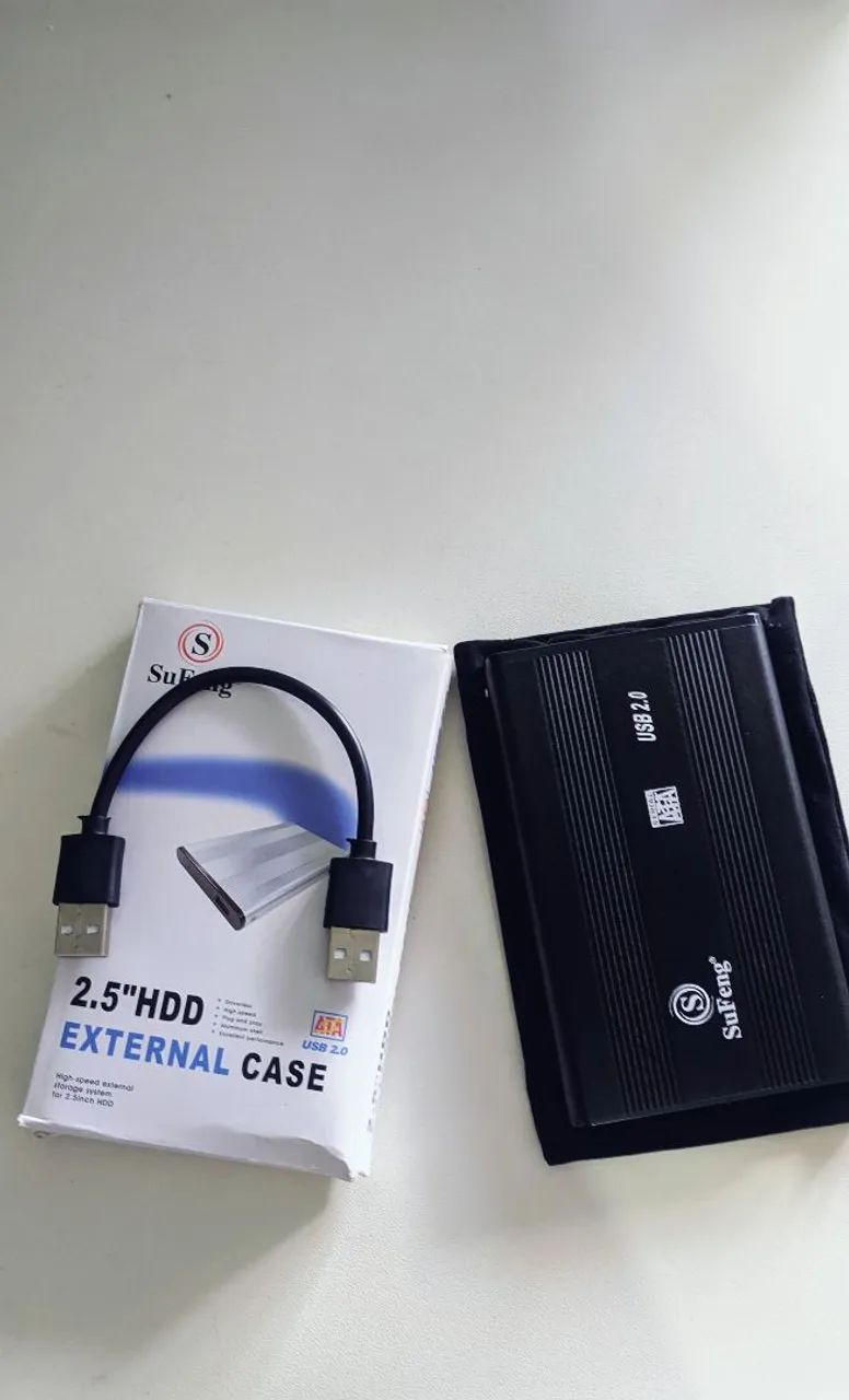 HD externo 1TB e 500gb com capa de proteção  - Foto 2