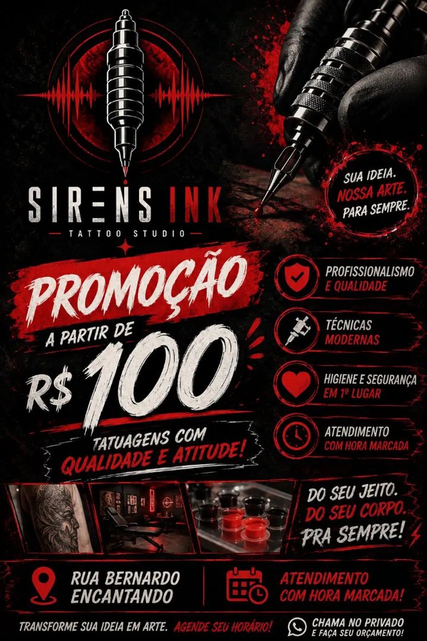 Promoção de tattoo