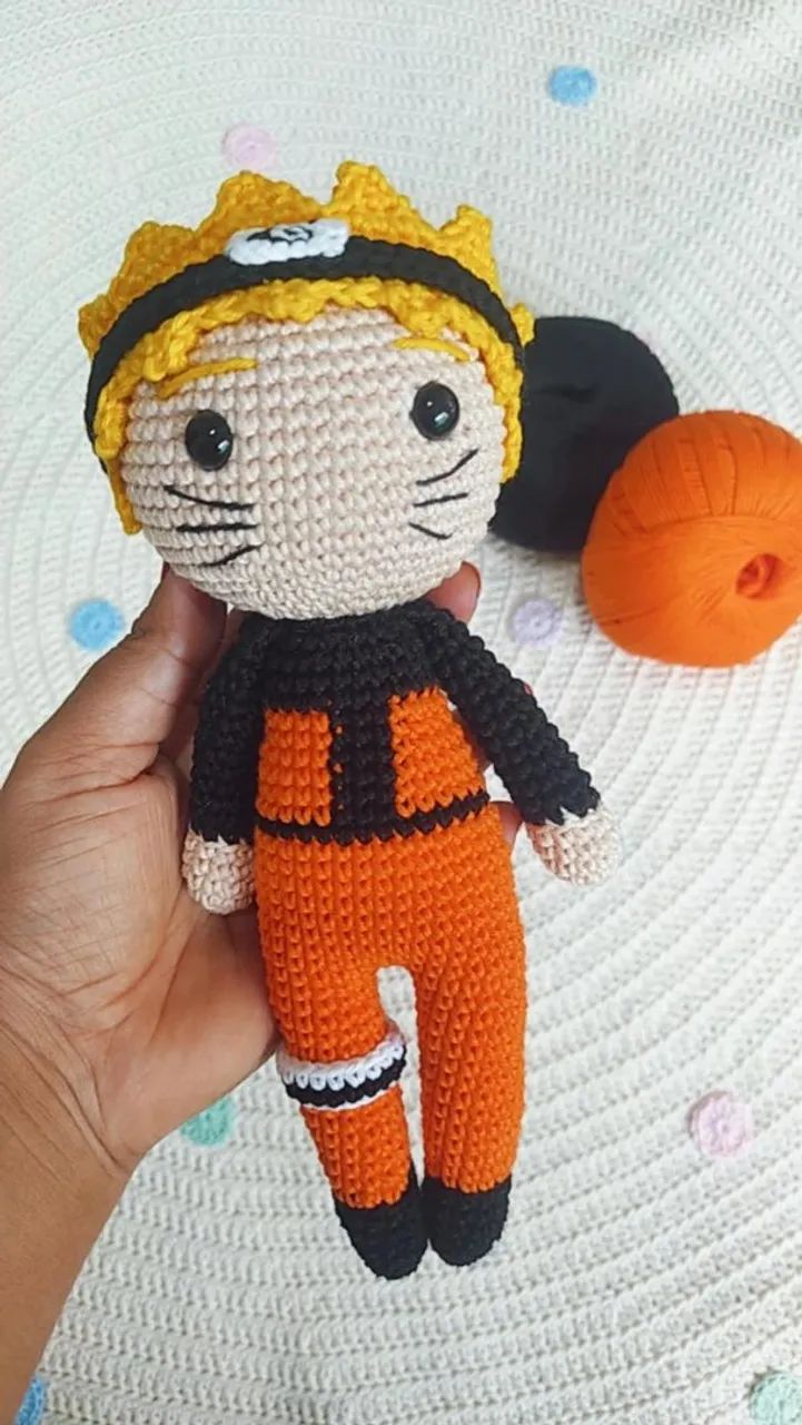 Naruto Amigurumi/ Crochê 