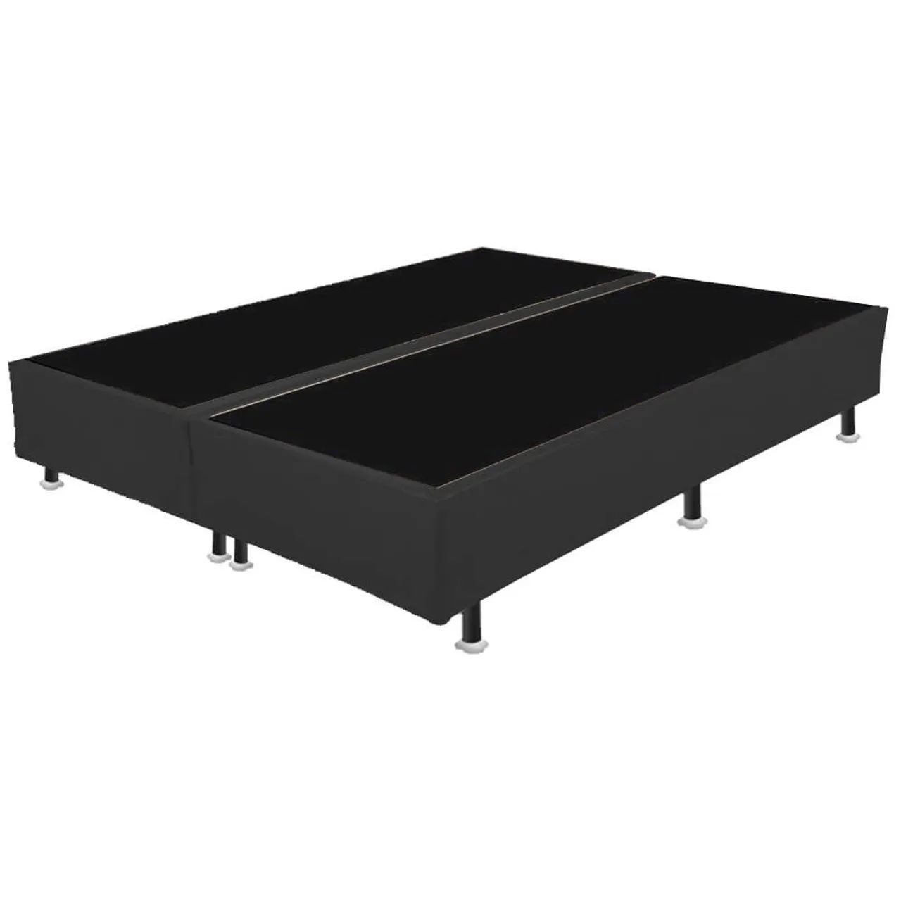 CAMA QUEEN COM BASE DIVIDIDA  - Foto 2