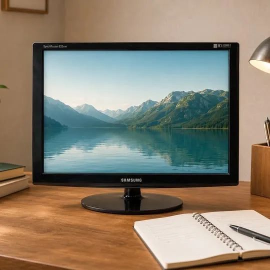 Monitor Samsung LCD 15" com VGA | Samsung Original | Bom Estado e Funcionando