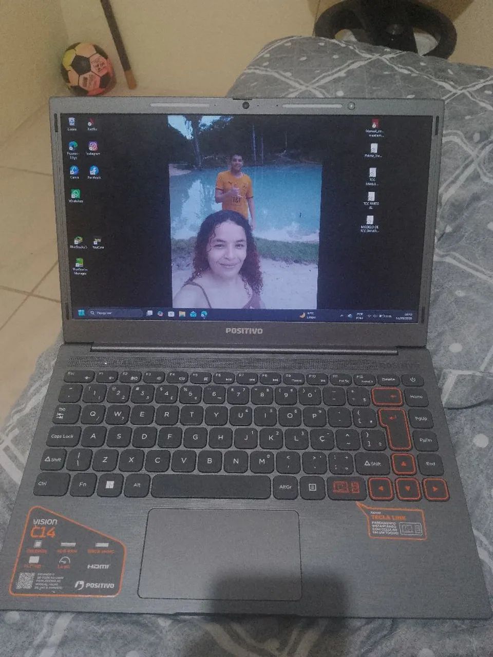 Notebook vision c14/ 128 gb/ 4gb de ram  - Foto 2