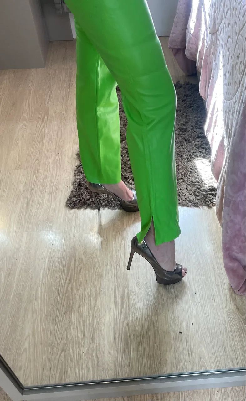 Calça Cargo Verde Lima Bari Original Tam 38 - Estado de Nova - Foto 3