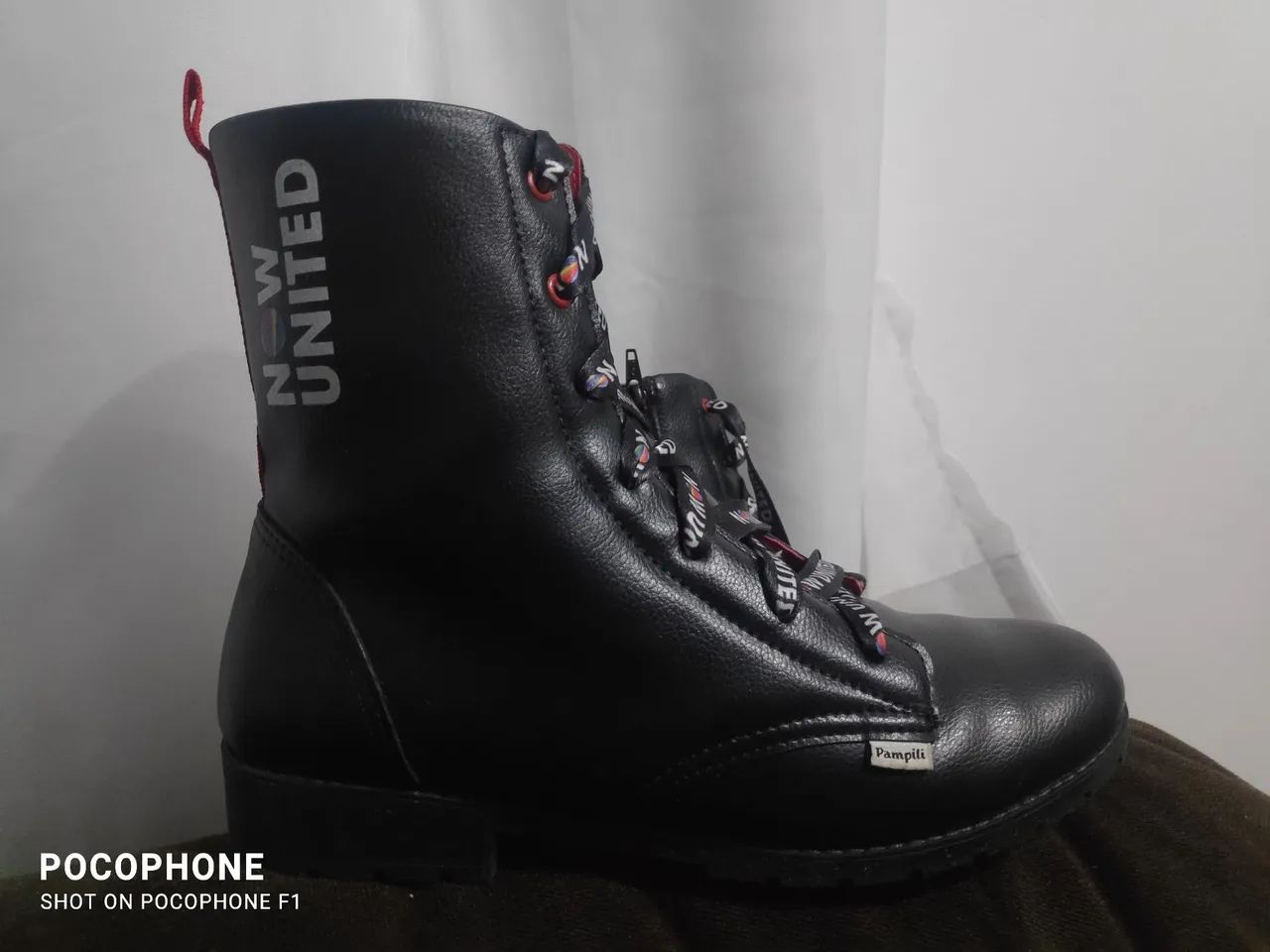 Bota Pampili, N°36, usado duas vezes.