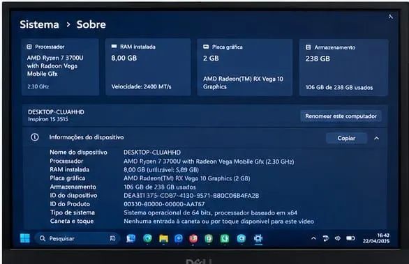 NOTEBOOK DELL - OPORTUNIDADE  - Foto 5