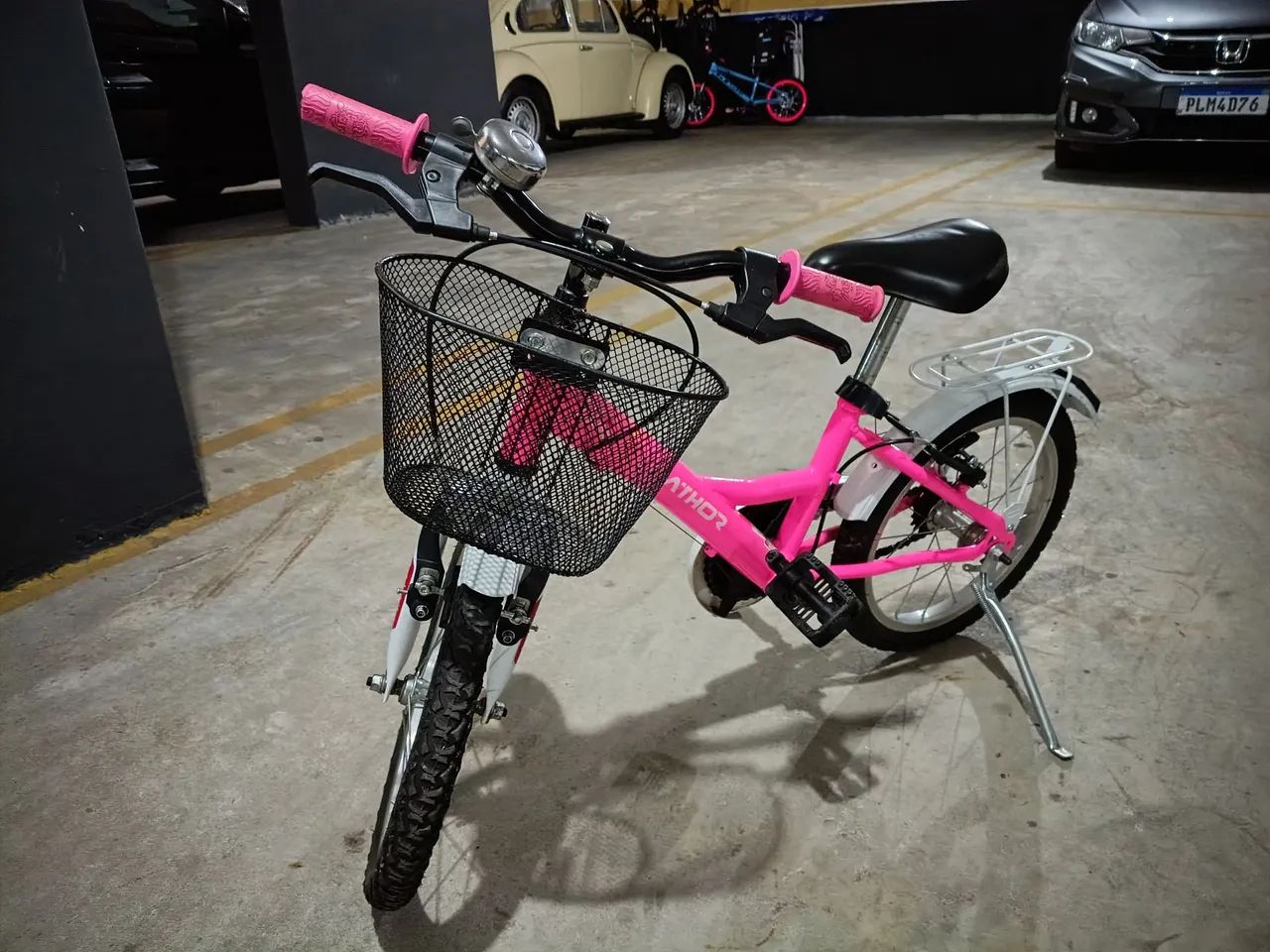 Bicicleta infantil aro 16 Athor Bliss rosa