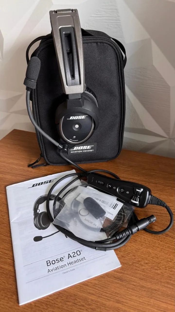 Headset Bose Aviation A20 Six Pin Bluetooth - Fones de Ouvido