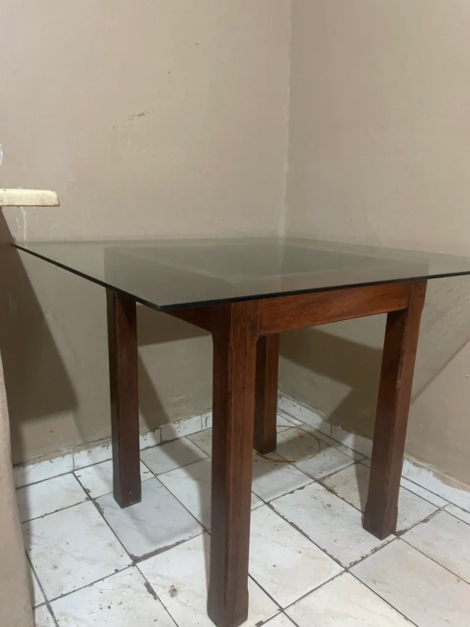 Mesa de vidro grande - Foto 3