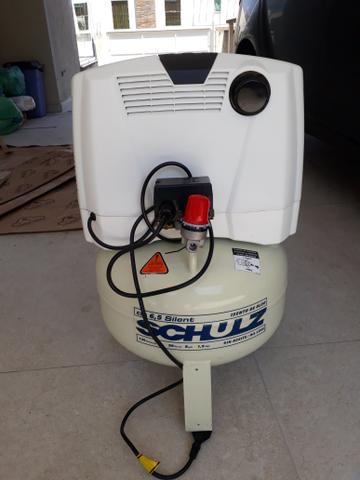 Compressor Odontológico 1,5 HP CSA 6,5 PCM Isento de Óleo SCHULZ