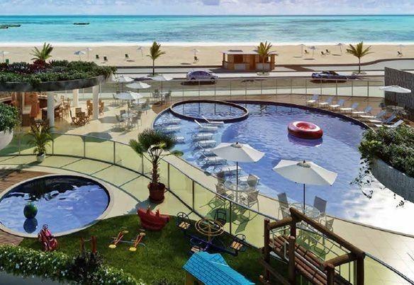 Frente ao mar espetacular 02 e 03 quartos com 03 suites e Coberturas Praia dos Anjos - Foto 8