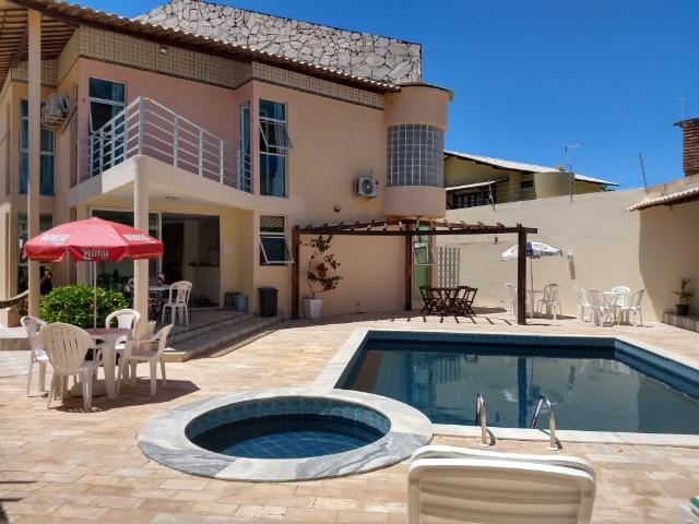 Casa temporada na Barra de São Miguel, mobiliada, 5 quartos, com piscinas. 90m da praia