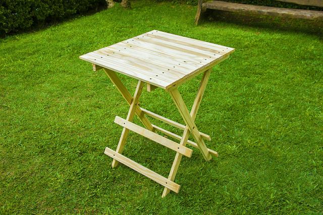 Mesa Dobrável Sem Pintura
