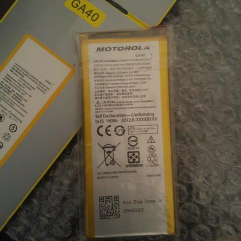 Bateria Motorola Moto G4 Plus - GA40 Original!