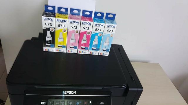 Kit .Tintas, Refil, Corante, Epson 664 Original Embalados A Vacuo - Foto 2