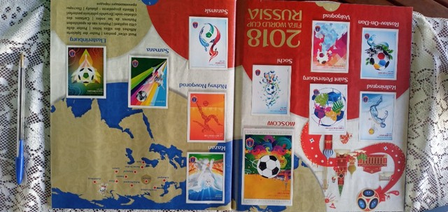 Álbum da  copa 2018 zerado - Foto 2
