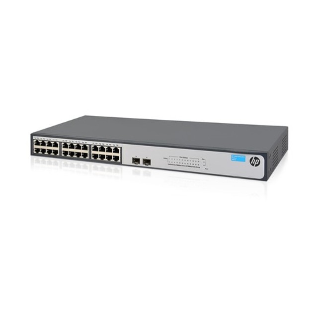 Switch HP 1420 24G 2SFP com 24 portas 10 100 1000 - Foto 2