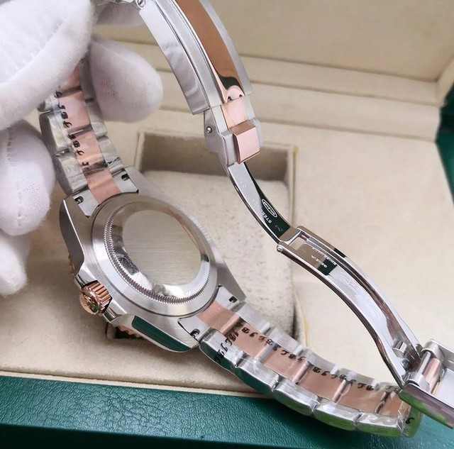 Relógio Rolex GMT Master 2 Rose Gold Novo - Foto 5