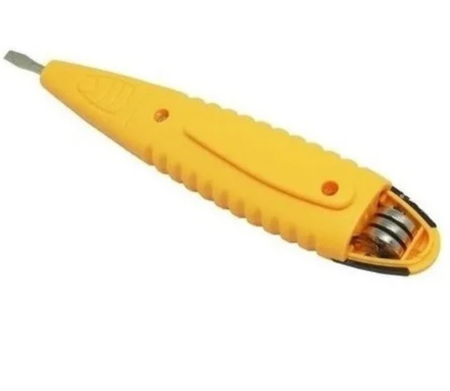 Testador De Voltagem Digital Tipo Caneta Alerta Sonoro Luz - Foto 3