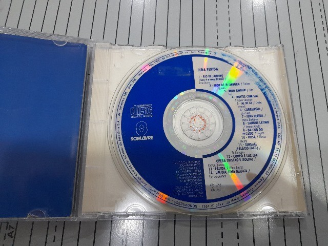 CD Fera ferida - Nacional - Volume 01 (1993) - Foto 3