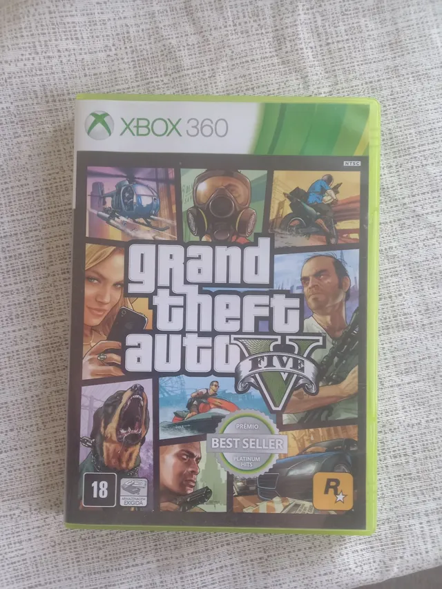 GTA 5 Xbox 360 Apenas Disco de Instalação