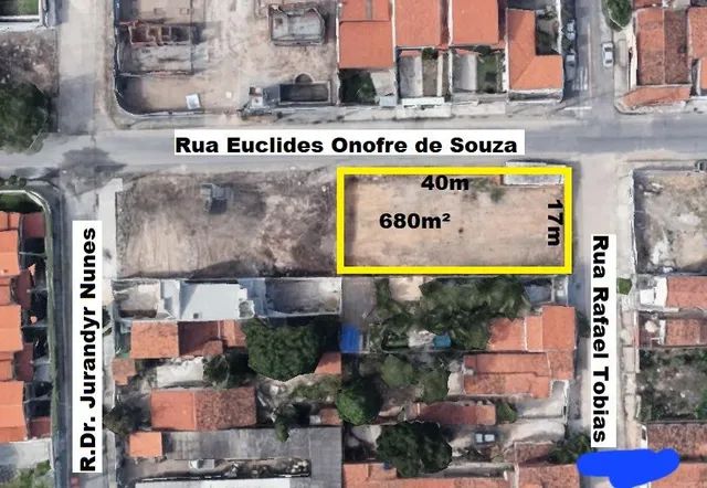 Captação de Terreno a venda na Rua Euclides Onofre de Souza, Sapiranga-Coité, Fortaleza, CE