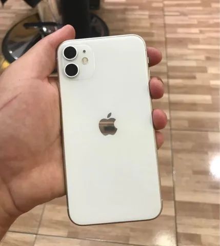 iPhone 11 branco impecável completo 