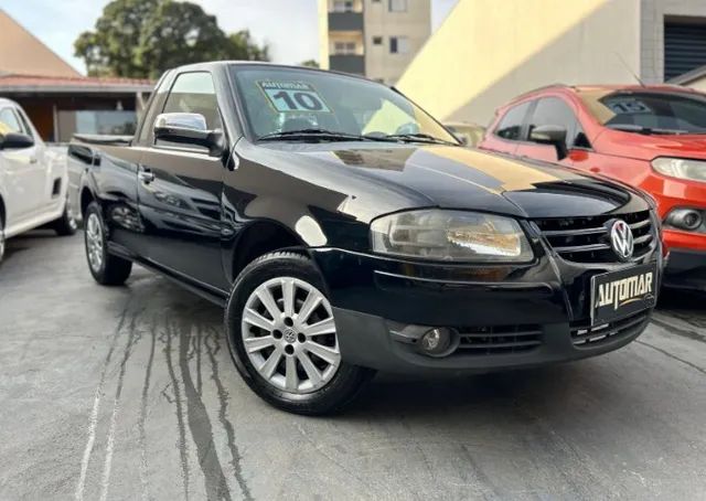 Comprar Picape Volkswagen Saveiro 1.6 G4 Flex Cinza 2010 em