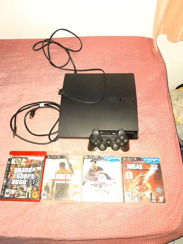 Playstation 3 slim Desbloqueado +1800 Jogos para baixar