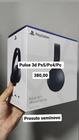 Headset sony pulse  +81 anúncios na OLX Brasil