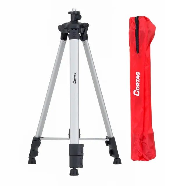 Tripé Telescópico para Nível a Laser em Alumínio 1,20m TRA-500 Cortag 61446 - Foto 2