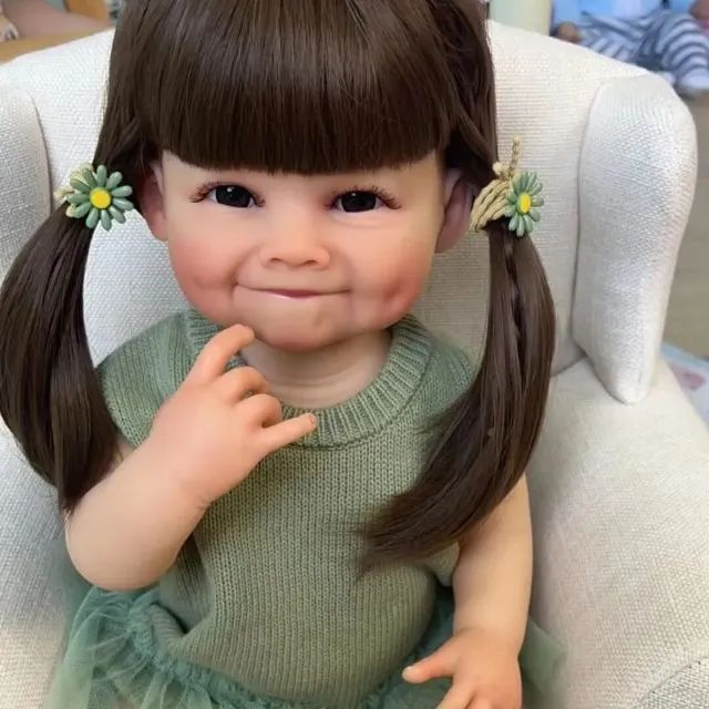Boneca Bebê Reborn 100% Silicone - Foto 5