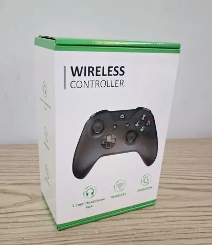 Promoção Controle Para PC Carbon Black Novo( ACEITO CREDISHOP)
